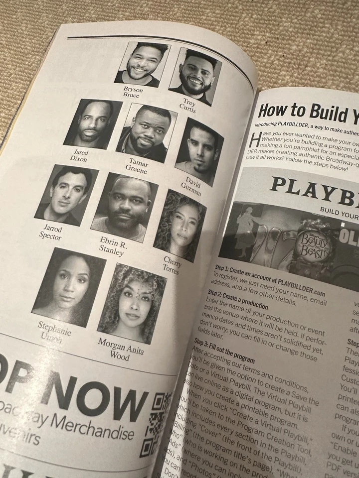 Hamilten Hamilton Signed Broadway Playbill - Image 2 of 2