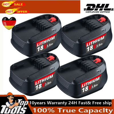2X NEU für Bosch Li-ion Akku PBA 18 V 3,8Ah XL Power For All Alliance 54Wh