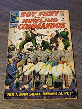 Marvel Comics Sgt. Fury and His Howling Commandos #28 (1966) - Good
