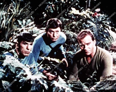 st-10 William Shatner, Leonard Nimoy, DeForest Kelley TV orig Star Trek ...