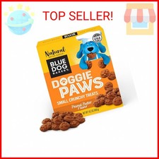 Natural Dog Treats, Doggie Paws, Peanut Butter Flavor, 16.2oz 1 Count 