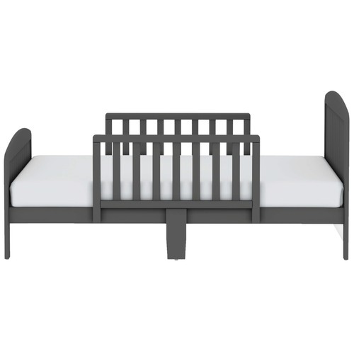 Harrisburg Toddler Bed, Solid Wood Modern Design Transitional Bed with Side R... - Picture 5 of 7