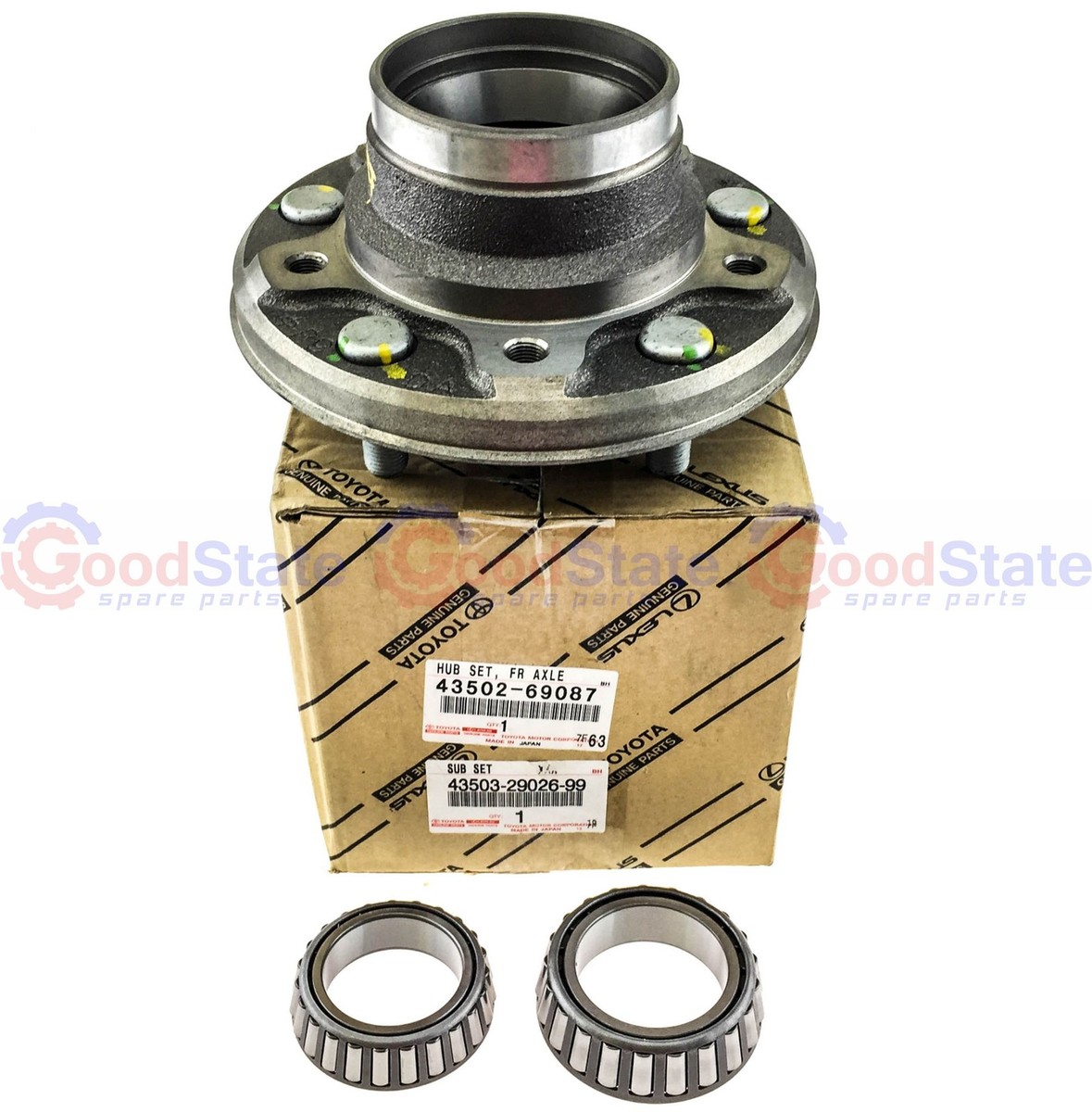 Genuine Toyota LandCruiser 105 Series HZJ FZJ Front Axle Wheel