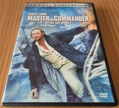 DVD - MASTER AND COMMANDER - BIS ANS ENDE DER WELT - RUSSELL CROWE