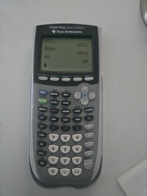 TEXAS INSTRUMENTS TI-84 Plus SILVER EDITION Graphing Calculator