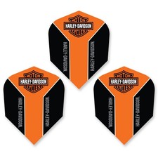 Harley-Davidson Dart Flights B&S, Schwarz/Ora...
