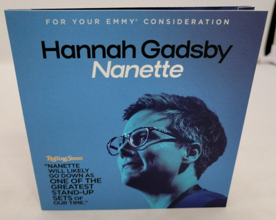 Hannah Gadsby Nanette DVD Live Stand Up Comedy FYC 2019 Netflix Special