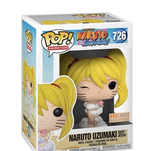 Funko Pop Naruto Shippuden Sexy No Jutsu Figure w/ Protector BoxLunch Exclusive