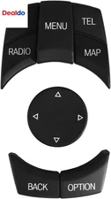 Idrive Multimedia Trims Control Button Cover Fits for BMW 2003-2015 1 3 5 X1 X5