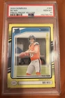2024 Panini Donruss Rated Rookie Bo Nix #369 Yellow Press Proof (RC) PSA 10