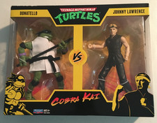 2021 Playmates TMNT vs Cobra Kai Donatello & Johnny Lawrence 6  Figures 2-Pack