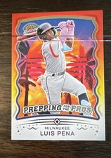 2025 Panini Prospect Edition - Prepping for the Pros Luis Pena #7