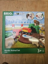 Brio World Nordic Animal Set 33988 Wooden Trains Railway New Boxed 2020