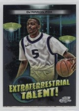 2023-24 Topps Cosmic Chrome Extraterrestrial Talent De'Aaron Fox #ET-12 1l78