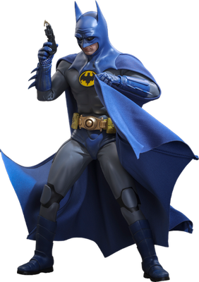 DC THE FLASH Batman Blue & Grey EXCLUSIVE Action Figure Hot Toys