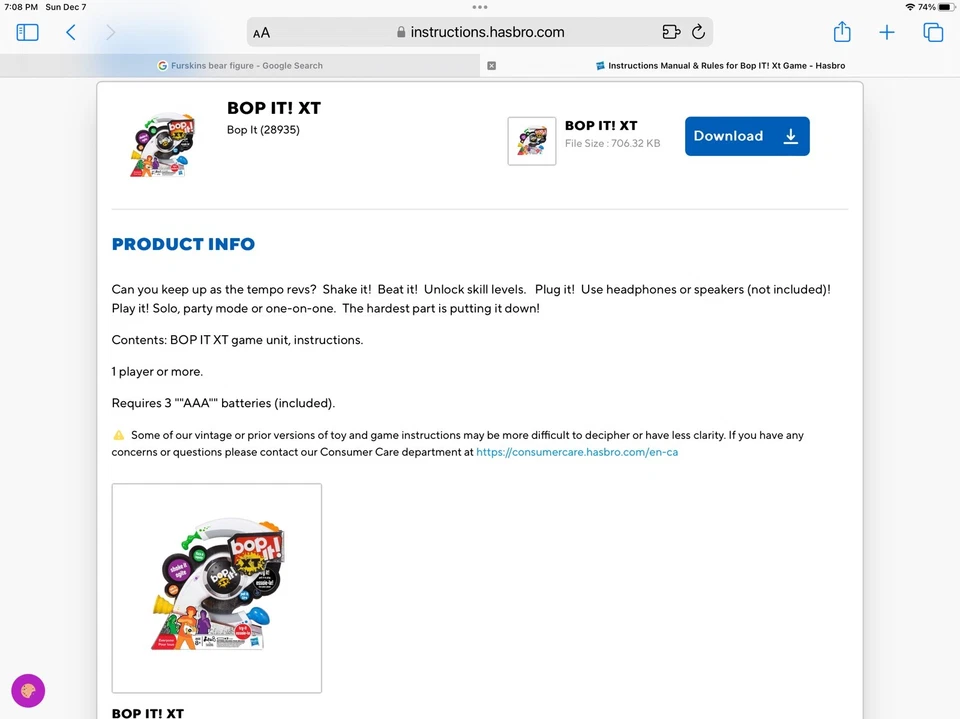 Hasbro Bop It XT Clear Black Onyx Juego Electrónico Portátil 2010 Extreme Probado Foto 4 de 4