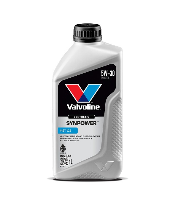1L Synpower MST C3 5W-30 Engine Oil Full Synthetic Valvoline - Image 2