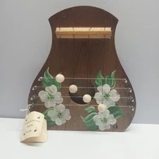 Vintage Appalachian Door Harp Handcrafted Souvenir Pigeon Forge Smoky Mountains 