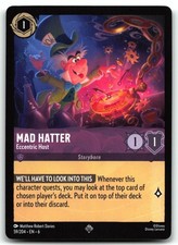 Mad Hatter - Unruly Eccentric [D23] #16 Prices | Lorcana Promo