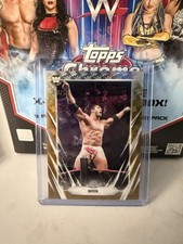 2026 Topps Chrome WWE Logofractor Wrestlemania Exclusive Batista Gold /50