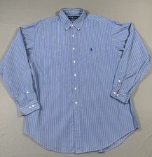 Polo Ralph Lauren Men  s Button Down Shirt Striped Size 17/XL