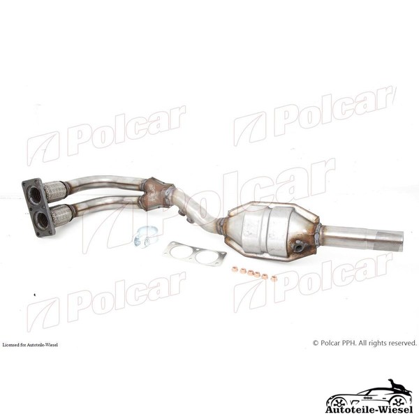 Katalysator 980Mm FüR Volvo S40 I 644 1.6 1.8 2.0 V40 Kombi 645 00-04-image