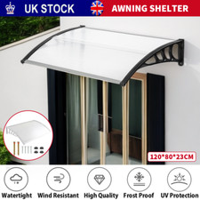 Door Canopy Awning Shelter Outdoor Porch Patio Front Back Window Roof Rain Cover