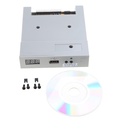 USB Floppy Disk Reader Drive Emulator 3.5in No for Extra Driver Required Plug fo - Afbeelding 2 van 7