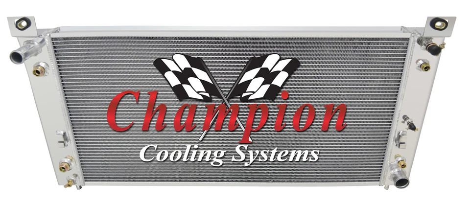 KR 3 Row Champion Aluminum Radiator for 1999 - 2014 GMC Yukon Foto 3 de 4