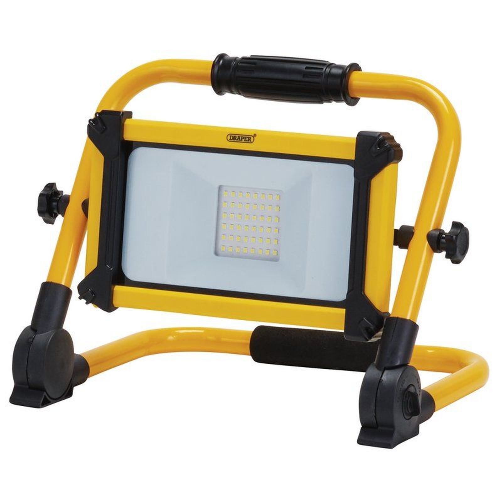 Draper 230V Rechargeable Folding Site Light 20W 2200 Lumens - 03183