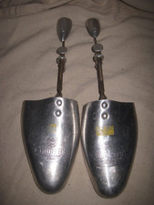 Pair of Vintage Church's Northampton Made In England Aluminum Shoe Trees 11x12