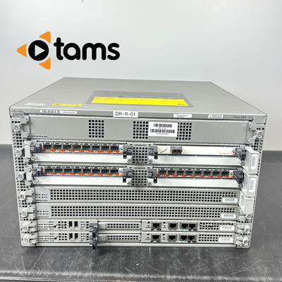 Cisco ASR1006 V02 Aggregation Service Router 3*SPA-8X1GE-V2 2*ASR1000-RP2