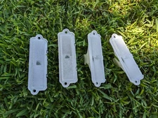 1978 1979 Cutlass Front Fender Rear Quarter Side Marker Light Set Lamp Lens 4pcs