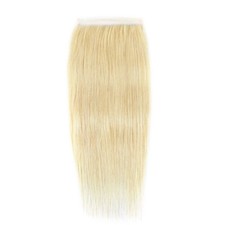 Light Blonde Silk Base Lace Closure 5 5 Silk Top Human Hair Lace Closures 613