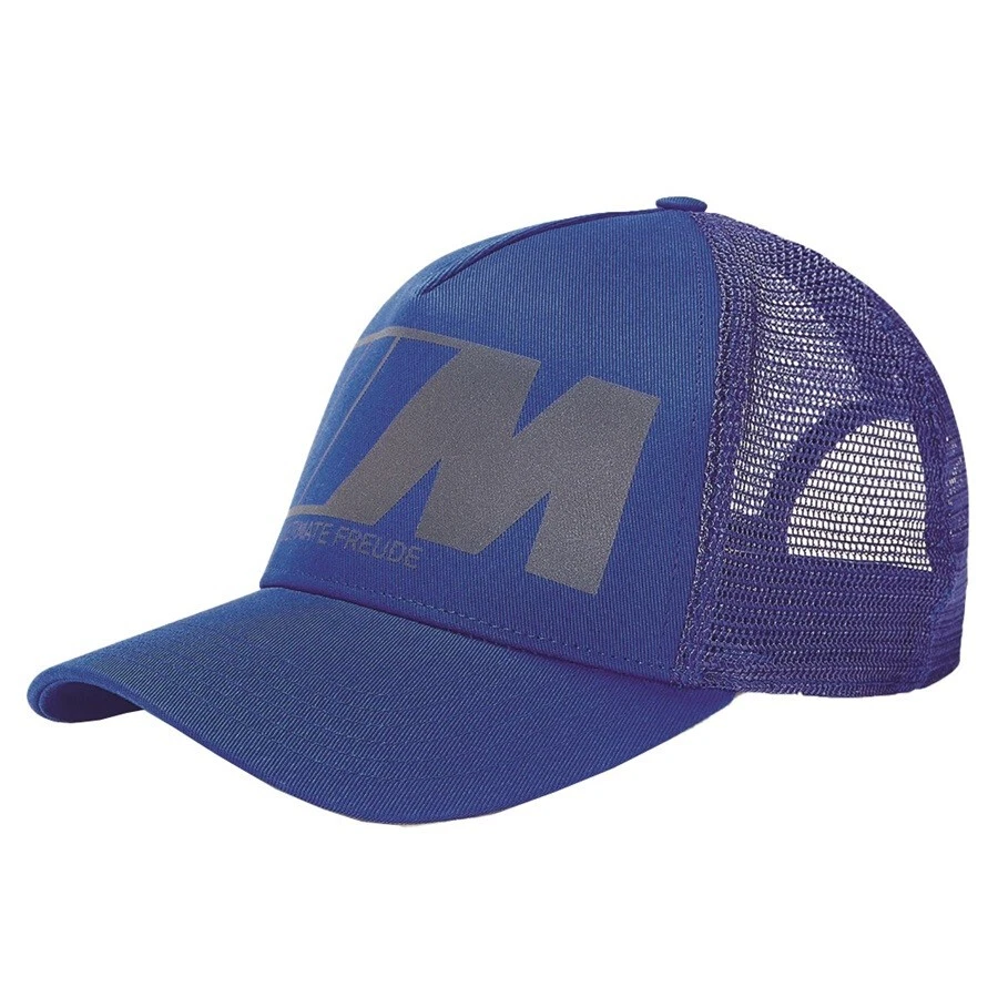 NEW BMW GENUINE M REFLECTIVE BASEBALL CAP BLUE HAT ADJUSTABLE UNISEX 80165B38D99