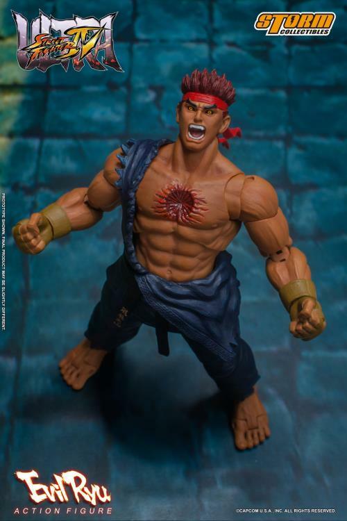 Ultra Street Fighter IV Evil Ryu 1/12 Scale Action Figure – Insert Coin Toys