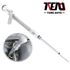 Stainless Flexible Engine Oil Dipstick For Chevy SBC 267/305/350/400 4.4/5.7/6.6