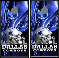 Dalas Cowboys Helmet 026 cornhole board vinyl wraps