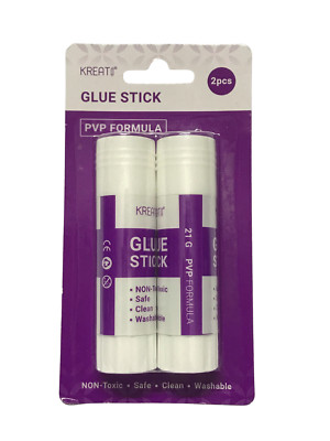 School Glue stick  ideal for paper stationery craft art adhesive non-toxic 2 PCS