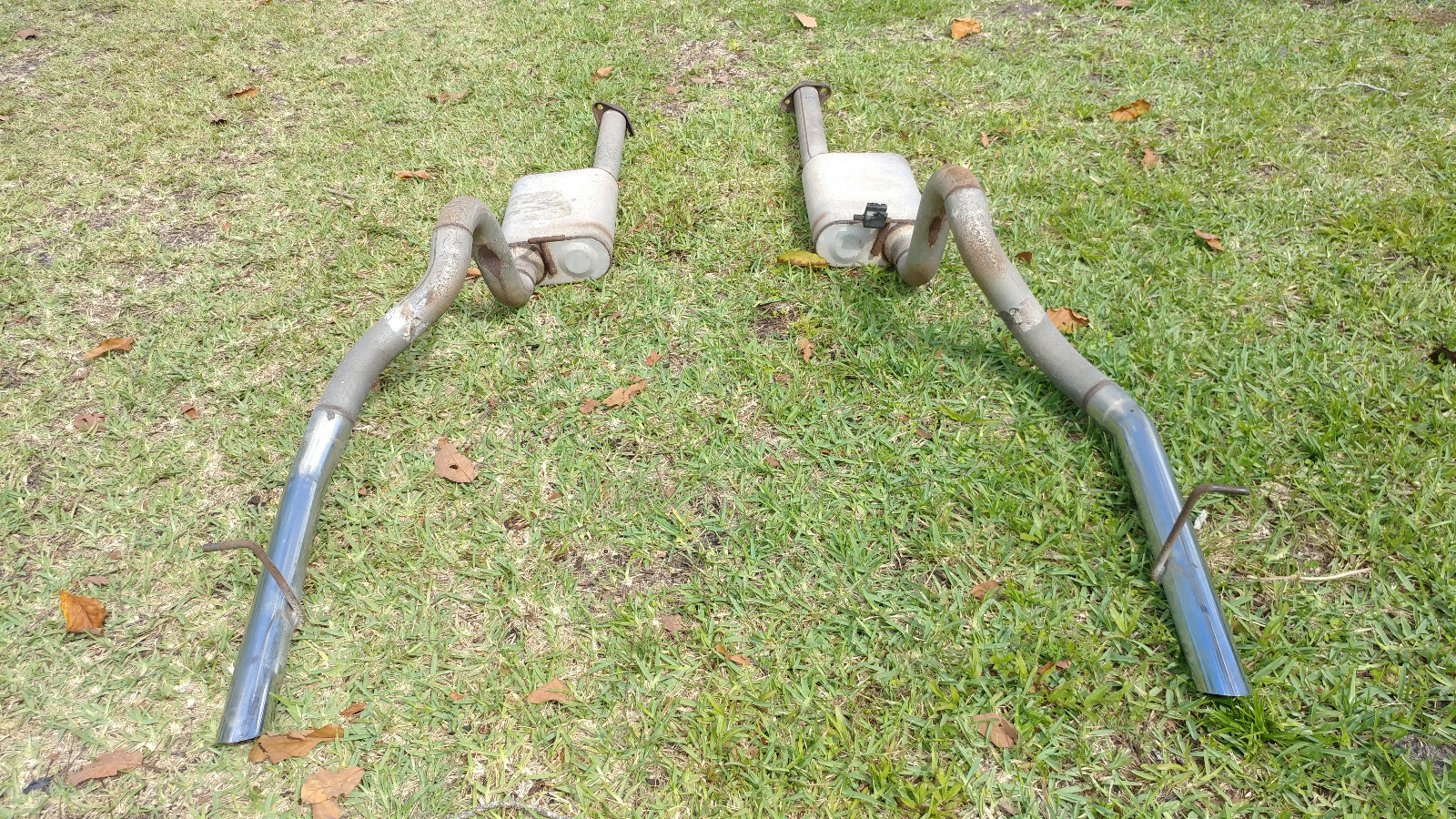 Flowmaster Aluminized Steel Catback Exhaust System Ford Mustang 1987