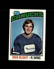 1976 Topps Hockey #238 Rick Blight RC RC  STARX 8 NM/MT  CS75576