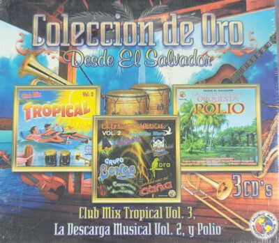 Colleccion de Oro Desde El Salvador Topical Mix Vol. 3 CD - SPANISH