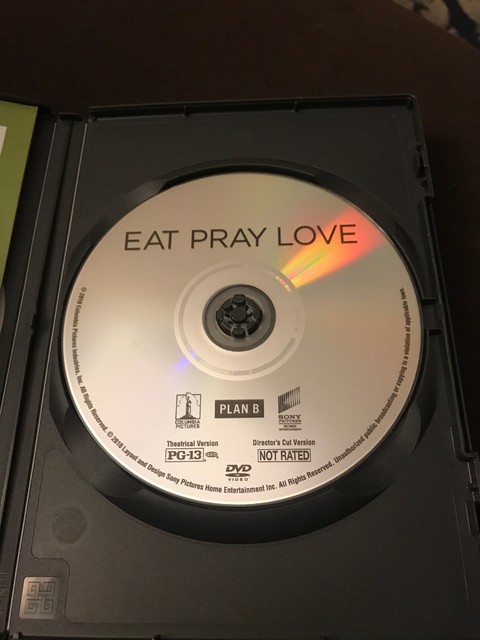 eat pray love dvd