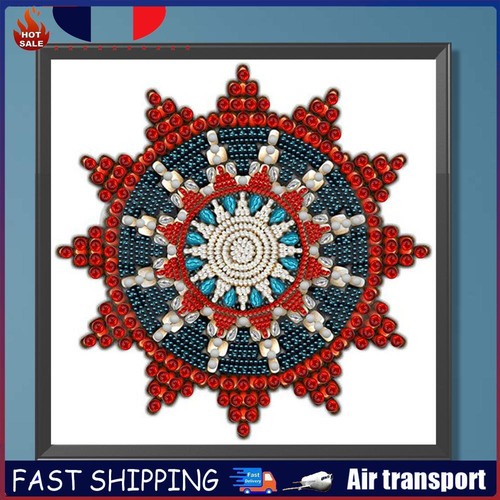 5D DIY Partial Special Shaped Drill Diamond Painting Datura Home Decor ...