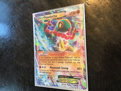 hawlucha ex pokemon card value Pokémon card Hawlucha Ex 64/111 NM