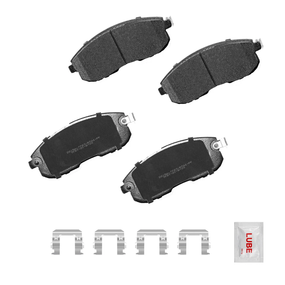 Pastillas de freno delanteras traseras cerámicas para Nissan Juke 2011 2012 2013 2014 2015 2016 2017 Foto 2 de 4