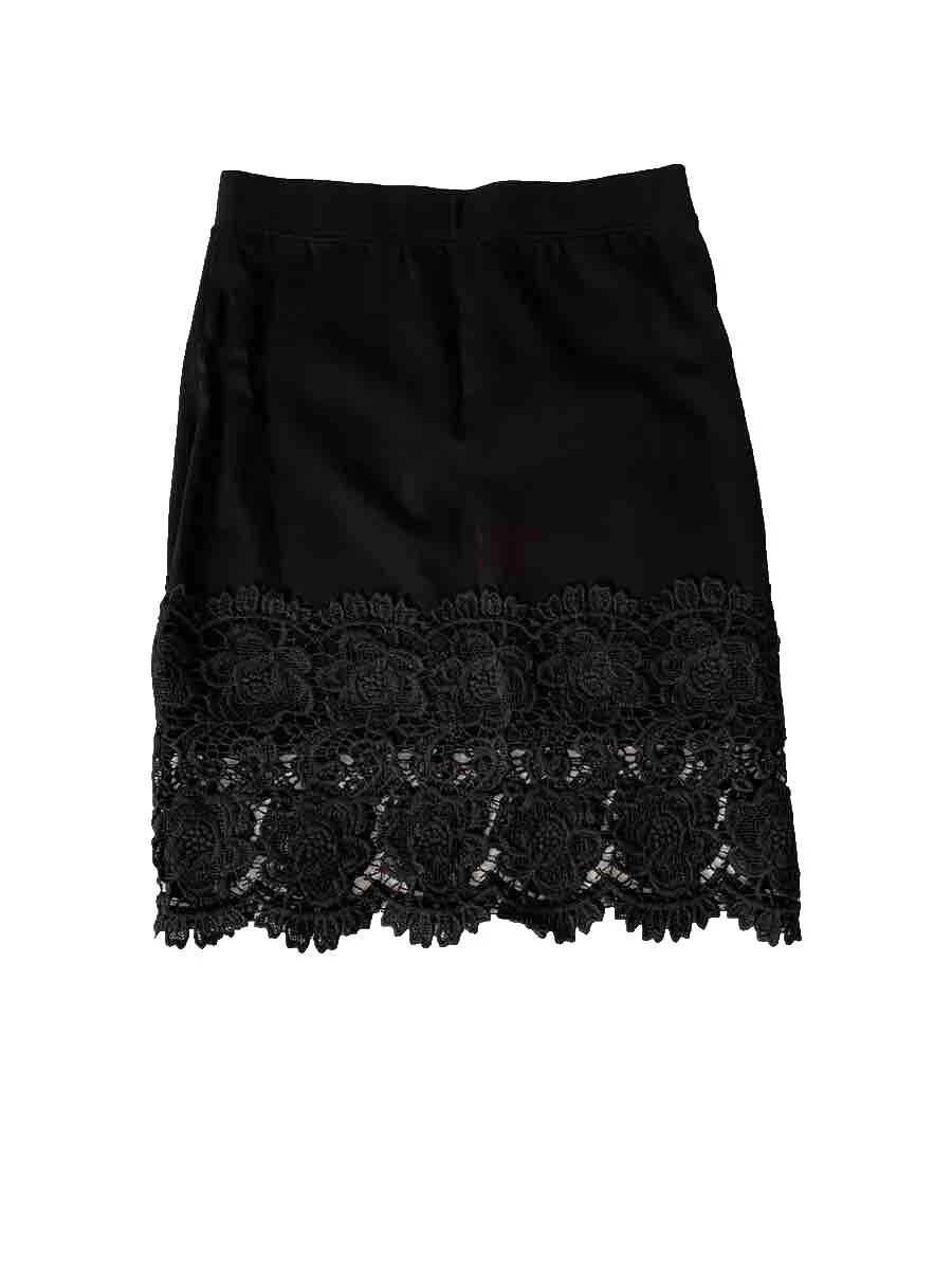 Saias femininas Nylon Bordada