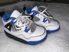 Nike Air Jordan 4 Retro Motorsport 308500-117 Toddler Size 5C