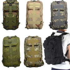 30L Outdoor Military Rucksack Tactical Backpack Molle Climbing Hiking Travel Bag