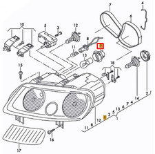 Ampoule Volkswagen CADDY